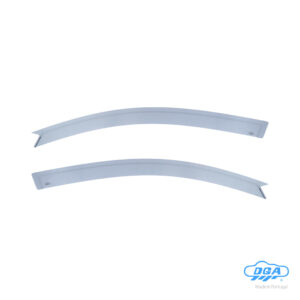 DGA Σετ Ανεμοθραύστες Αυτοκινήτου Μπροστινοί Σκούρο Φιμέ για Toyota Avensis 2τμχ Κωδικός: 123046