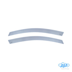 DGA Σετ Ανεμοθραύστες Αυτοκινήτου Μπροστινοί Σκούρο Φιμέ για Toyota Auris 2τμχ Κωδικός: 123054