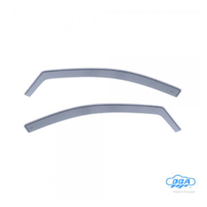 DGA Σετ Ανεμοθραύστες Αυτοκινήτου Μπροστινοί Σκούρο Φιμέ για Mazda CX-3 2015+ 2τμχ Κωδικός: 14031