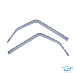 DGA Σετ Ανεμοθραύστες Φορτηγού Μπροστινοί Σκούρο Φιμέ για Mitsubishi Canter 2D <1996 2τμχ Κωδικός: 16003