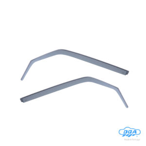 DGA Σετ Ανεμοθραύστες Αυτοκινήτου Μπροστινοί Σκούρο Φιμέ για Mitsubishi Pajero / Montero 2000-2006 2τμχ Κωδικός: 16018