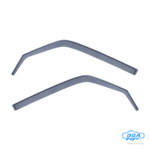 DGA Σετ Ανεμοθραύστες Αυτοκινήτου Μπροστινοί Σκούρο Φιμέ για Mitsubishi Pajero / Montero 2000-2006 2τμχ Κωδικός: 16018