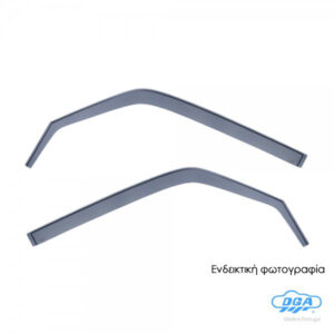 DGA Σετ Ανεμοθραύστες Αυτοκινήτου Μπροστινοί Σκούρο Φιμέ για Mercedes-Benz Sprinter W905 1995-2005 2τμχ Κωδικός: 15007