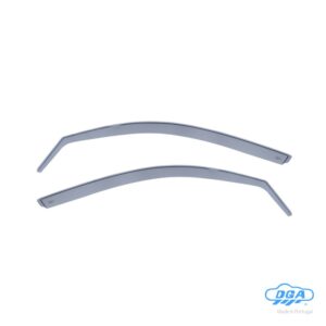 DGA Σετ Ανεμοθραύστες Αυτοκινήτου Μπροστινοί Σκούρο Φιμέ για Nissan Almera 2000-2006 2τμχ Κωδικός: 17020