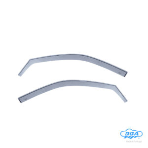 DGA Σετ Ανεμοθραύστες Αυτοκινήτου Μπροστινοί Σκούρο Φιμέ Universal 2τμχ Κωδικός: 17027