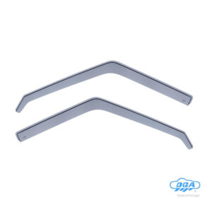 DGA Σετ Ανεμοθραύστες Αυτοκινήτου Μπροστινοί Σκούρο Φιμέ για Suzuki Alto / Celerio Nissan Pixo 2009+ 2τμχ Κωδικός: 17036