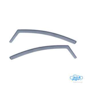 DGA Σετ Ανεμοθραύστες Αυτοκινήτου Μπροστινοί Σκούρο Φιμέ για 2013+ 2τμχ Κωδικός: 17038