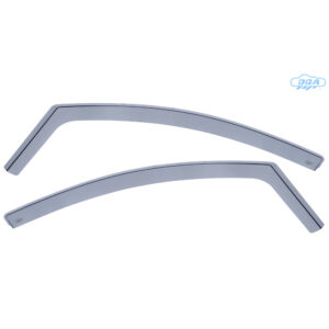 DGA Σετ Ανεμοθραύστες Αυτοκινήτου Μπροστινοί Σκούρο Φιμέ για Nissan Leaf 2014-2017 2τμχ Κωδικός: 17041