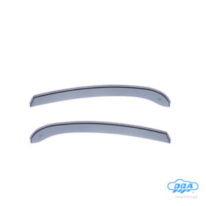 DGA Σετ Ανεμοθραύστες Αυτοκινήτου Μπροστινοί Σκούρο Φιμέ για Opel Tigra 1994-2000 2τμχ Κωδικός: 18012