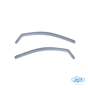 DGA Σετ Ανεμοθραύστες Αυτοκινήτου Μπροστινοί Σκούρο Φιμέ για Opel Astra 2τμχ Κωδικός: 18023