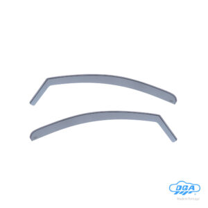 DGA Σετ Ανεμοθραύστες Αυτοκινήτου Μπροστινοί Σκούρο Φιμέ για Opel Corsa 2τμχ Κωδικός: 18027