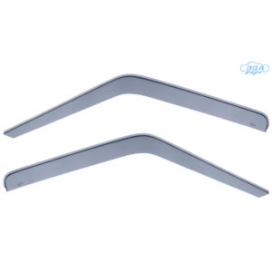 DGA Σετ Ανεμοθραύστες Αυτοκινήτου Μπροστινοί Σκούρο Φιμέ για Renault Clio 1991-1998 2τμχ Κωδικός: 20010