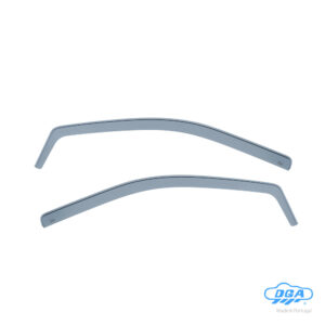 DGA Σετ Ανεμοθραύστες Αυτοκινήτου Μπροστινοί Σκούρο Φιμέ για Renault Twingo 1993-2007 2τμχ Κωδικός: 20014