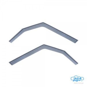 DGA Σετ Ανεμοθραύστες Αυτοκινήτου Μπροστινοί Σκούρο Φιμέ για Land Rover Freelander 1998-2006 2τμχ Κωδικός: 21013