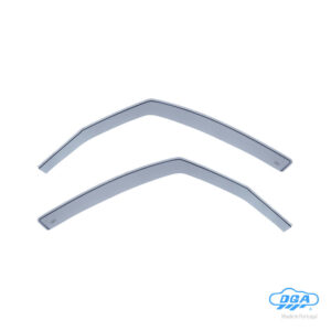 DGA Σετ Ανεμοθραύστες Αυτοκινήτου Μπροστινοί Σκούρο Φιμέ για Land Rover Discovery / Range Rover 1989-1998 2τμχ Κωδικός: 21004