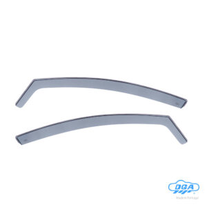 DGA Σετ Ανεμοθραύστες Αυτοκινήτου Μπροστινοί Σκούρο Φιμέ για Seat Ibiza 2τμχ Κωδικός: 22016