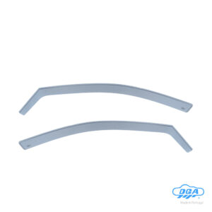 DGA Σετ Ανεμοθραύστες Αυτοκινήτου Μπροστινοί Σκούρο Φιμέ για Skoda Octavia 2013+ 2τμχ Κωδικός: 22113