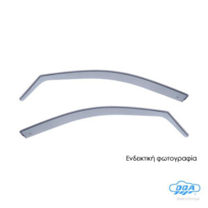 DGA Σετ Ανεμοθραύστες Αυτοκινήτου Μπροστινοί Σκούρο Φιμέ για Suzuki Baleno 1995-2001 2τμχ Κωδικός: 22206