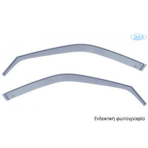 DGA Σετ Ανεμοθραύστες Αυτοκινήτου Μπροστινοί Σκούρο Φιμέ για Suzuki Swift 1989-2004 2τμχ Κωδικός: 22213