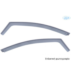 DGA Σετ Ανεμοθραύστες Αυτοκινήτου Μπροστινοί Σκούρο Φιμέ για Suzuki Vitara 2016+ 2τμχ Κωδικός: 22225