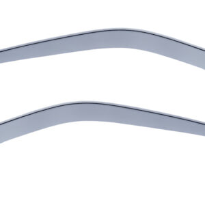 DGA Σετ Ανεμοθραύστες Αυτοκινήτου Μπροστινοί Σκούρο Φιμέ για Toyota Corolla 1997-2001 2τμχ Κωδικός: 23028