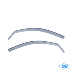 DGA Σετ Ανεμοθραύστες Αυτοκινήτου Μπροστινοί Σκούρο Φιμέ για Toyota RAV 4 2006+ 2τμχ Κωδικός: 23053