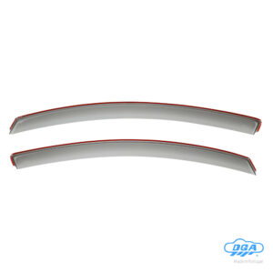 DGA Σετ Ανεμοθραύστες Αυτοκινήτου Μπροστινοί Σκούρο Φιμέ για Toyota Yaris 2011-2020 2τμχ Κωδικός: 23064