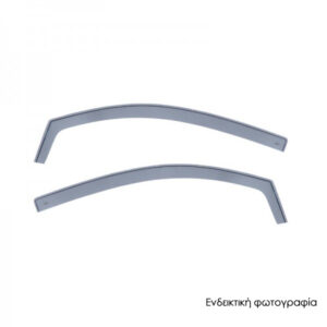 DGA Σετ Ανεμοθραύστες Αυτοκινήτου Μπροστινοί Σκούρο Φιμέ για Toyota IQ 2009-2014 2τμχ Κωδικός: 23066