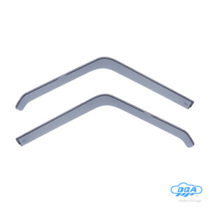 DGA Σετ Ανεμοθραύστες Αυτοκινήτου Μπροστινοί Σκούρο Φιμέ για Toyota Land Cruiser 1984+ 2τμχ Κωδικός: 23076