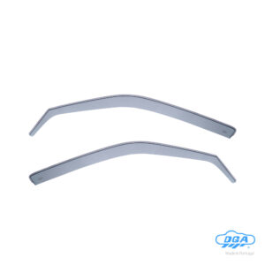 Heko Σετ Ανεμοθραύστες Αυτοκινήτου Μπροστινοί Σκούρο Φιμέ για Volkswagen Polo 5D 2009/Polo Cross 2τμχ Κωδικός: 31177