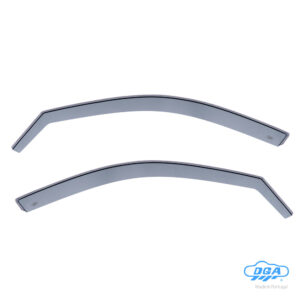 DGA Σετ Ανεμοθραύστες Αυτοκινήτου Μπροστινοί Σκούρο Φιμέ για Volkswagen Bora 2τμχ Κωδικός: 24017