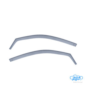 Heko Σετ Ανεμοθραύστες Αυτοκινήτου Μπροστινοί Σκούρο Φιμέ για Volkswagen Polo 5D 2009/Polo Cross 2τμχ Κωδικός: 31177