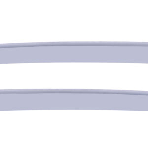 DGA Σετ Ανεμοθραύστες Αυτοκινήτου Πίσω Σκούρο Φιμέ για Volkswagen Golf 2003-2008 2τμχ Κωδικός: 24027R