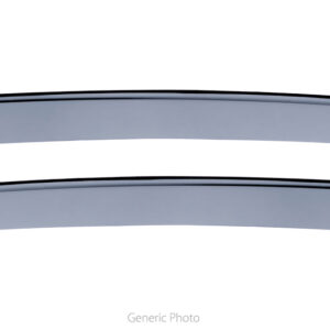 DGA Σετ Ανεμοθραύστες Αυτοκινήτου Πίσω Σκούρο Φιμέ για Volkswagen Polo 2017+ 2τμχ Κωδικός: 24056R