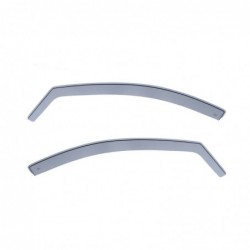 DGA Σετ Ανεμοθραύστες Αυτοκινήτου Μπροστινοί Σκούρο Φιμέ για Volkswagen Polo 2017+ 2τμχ Κωδικός: 24056