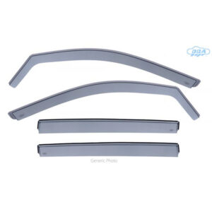 DGA Σετ Ανεμοθραύστες Αυτοκινήτου Μπροστινοί και Πίσω Σκούρο Φιμέ για Citroen C3 Aircross 4τμχ Κωδικός: 06046FR