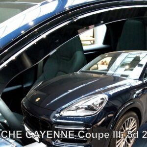 Heko Σετ Ανεμοθραύστες Αυτοκινήτου Μπροστινοί Σκούρο Φιμέ για Porsche Cayenne 5D 2019+ 2τμχ Κωδικός: 26309