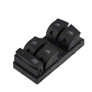 NTY Διακόπτης Παραθύρων Αυτοκινήτου για Audi A3 / A6 / Q7 10pin Μαύρο Κωδικός: EWS-AU-002