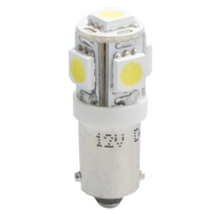 M-Tech Λάμπες Αυτοκινήτου BA9S LED 12V 1.2W 2τμχ