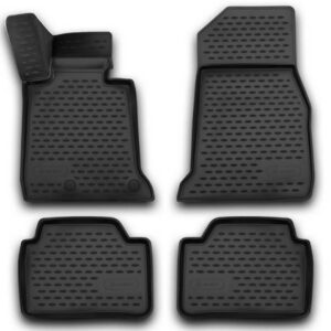 Novline Σετ Μπροστινά και Πίσω Πατάκια 4τμχ Τύπου Σκαφάκι για BMW Σειρά 1 2011-2019 Μαύρα Κωδικός: NLC.3D.05.33.210K