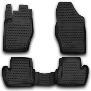 Novline Σετ Μπροστινά και Πίσω Πατάκια 4τμχ Τύπου Σκαφάκι για Citroen DS4 Μαύρα Κωδικός: CARCRN00043