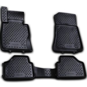 ΠΑΤΑΚΙ ΣΚΑΦΗ ΠΟΡΤ ΜΠΑΓΚΑΖ ΓΙΑ  ΠΑΤΑΚΙΑ ΣΕ ΣΚΑΦΗ TPE ΛΑΣΤΙΧΟ ΓΙΑ BMW X1 2009-2015 ΣΕ ΜΑΥΡΟ ΧΡΩΜΑ NOVLINE - 4 ΤΕΜ.