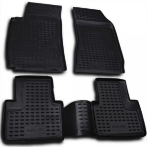 Novline Σετ Μπροστινά και Πίσω Πατάκια 4τμχ Τύπου Σκαφάκι για Land Rover Discovery 2009+ Μαύρα Κωδικός: NLC.28.01.210