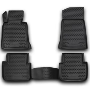 ΠΑΤΑΚΙΑ ΣΕ ΣΚΑΦΗ TPE ΛΑΣΤΙΧΟ ΓΙΑ BMW ΣΕΙΡΑ 3 E46 4D 1998-2007 ΣΕ ΜΑΥΡΟ ΧΡΩΜΑ NOVLINE - 4 ΤΕΜ.