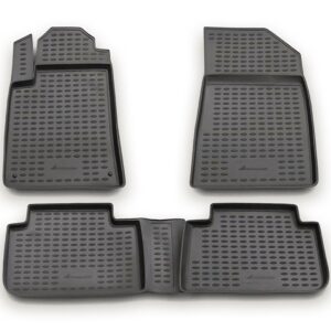 Novline Σετ Μπροστινά και Πίσω Πατάκια 4τμχ Τύπου Σκαφάκι για Citroen C5 2008+ Γκρι Κωδικός: NLC.10.08.211