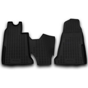 Novline Σετ Μπροστινά και Πίσω Πατάκια 2τμχ Τύπου Σκαφάκι για Ford Tourneo 2014+ Μαύρα Κωδικός: NLC.16.19.210