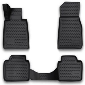 Novline Σετ Μπροστινά και Πίσω Πατάκια 4τμχ Τύπου Σκαφάκι για Chevrolet Trax 2013-2015 Μαύρα Κωδικός: CARCHV00025H