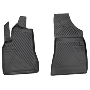 Novline Μπροστινά Πατάκια 2τμχ Τύπου Σκαφάκι για Citroen Berlingo 2005-2008 Μαύρα Κωδικός: CARCRN00003