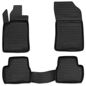 Novline Σετ Μπροστινά και Πίσω Πατάκια 4τμχ Τύπου Σκαφάκι 2010+ Μαύρα Κωδικός: CARCRN10037H