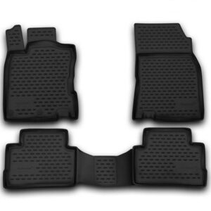 ΠΑΤΑΚΙΑ ΣΕ ΣΚΑΦΗ TPE ΛΑΣΤΙΧΟ ΓΙΑ NISSAN QASHQAI 2014+ / 2018-2021  ΣΕ ΜΑΥΡΟ ΧΡΩΜΑ NOVLINE - 4 ΤΕΜ.